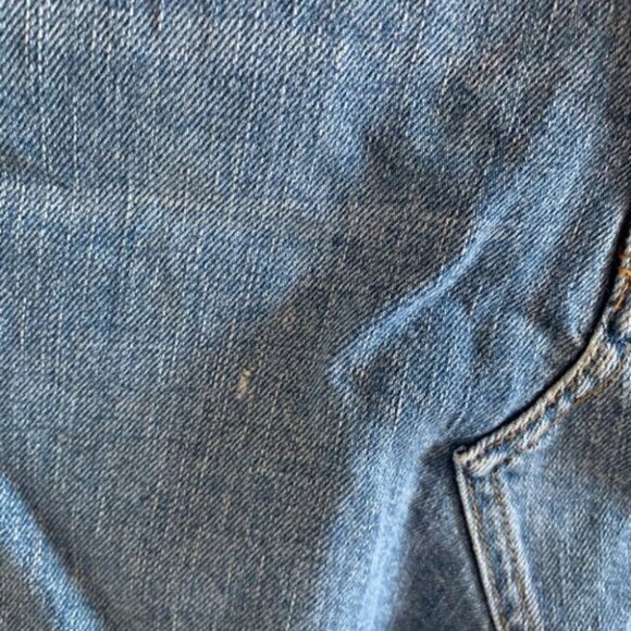 Zara Premium Denim Collection Raw Hem Jean Skirt - Picture 6 of 9